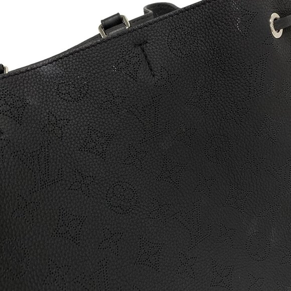 Auth LOUIS VUITTON Beratoth M59200 Noir Mahina - RFID : confirmed Tote Bag - Picture 12 of 16